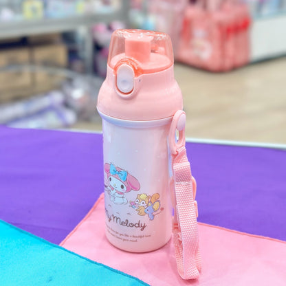 My Melody "Music" Water Bottle w/ Strap