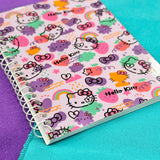 Hello Kitty "Colorful Graffiti" Mini Spiral Notebook