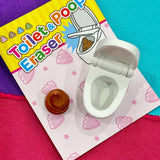 Toilet & Poop Eraser (White)