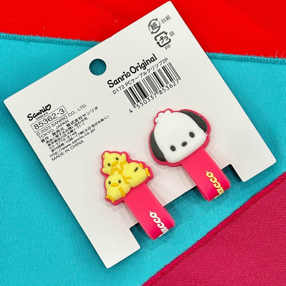 Pochacco 2 Pair Cable Holder