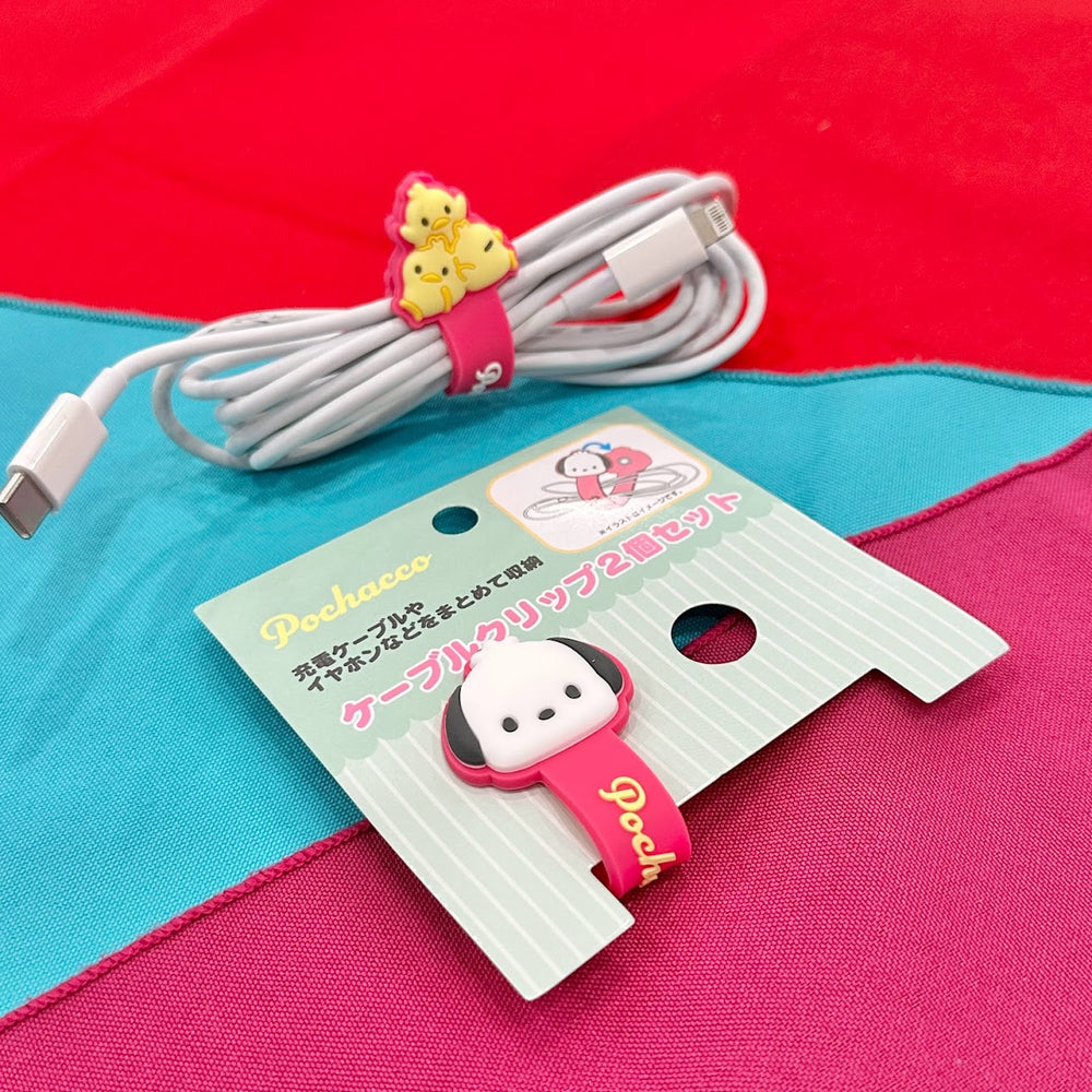 Pochacco 2 Pair Cable Holder