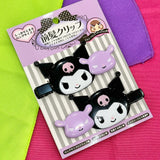 Kuromi Long Bang Clip Set