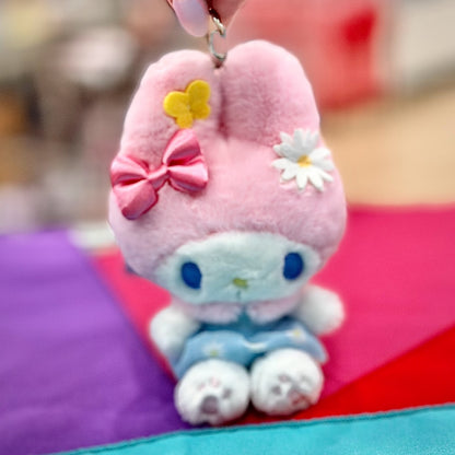 My Melody "Daisy" Keychain w/ Mascot