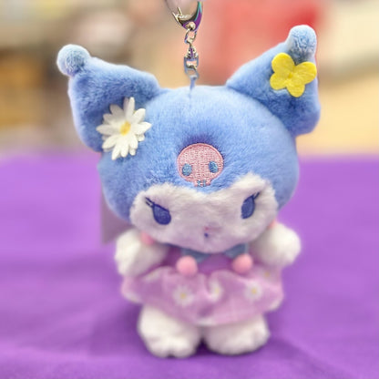 Kuromi "Daisy" Keychain w/ Mascot
