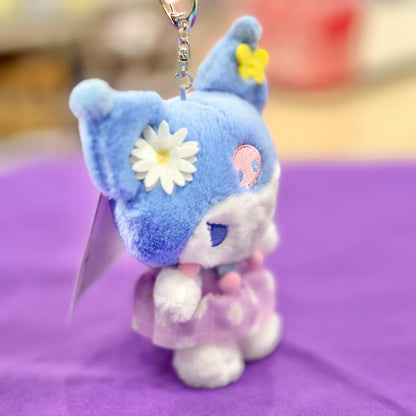 Kuromi "Daisy" Keychain w/ Mascot