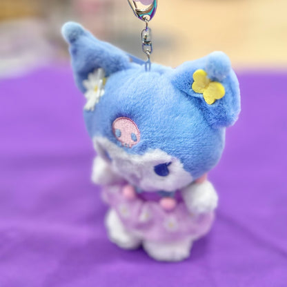 Kuromi "Daisy" Keychain w/ Mascot