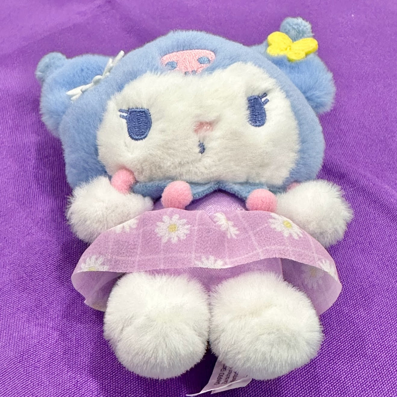 Kuromi "Daisy" Keychain w/ Mascot