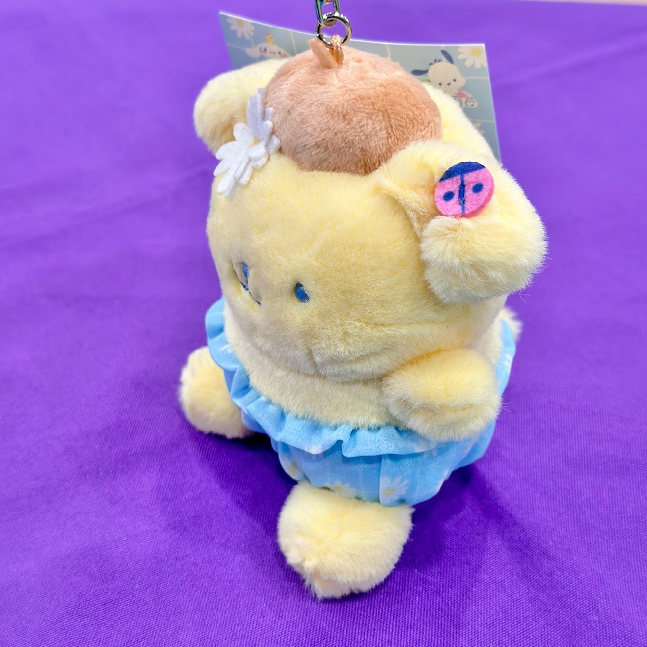 Pompompurin "Daisy" Keychain w/ Mascot