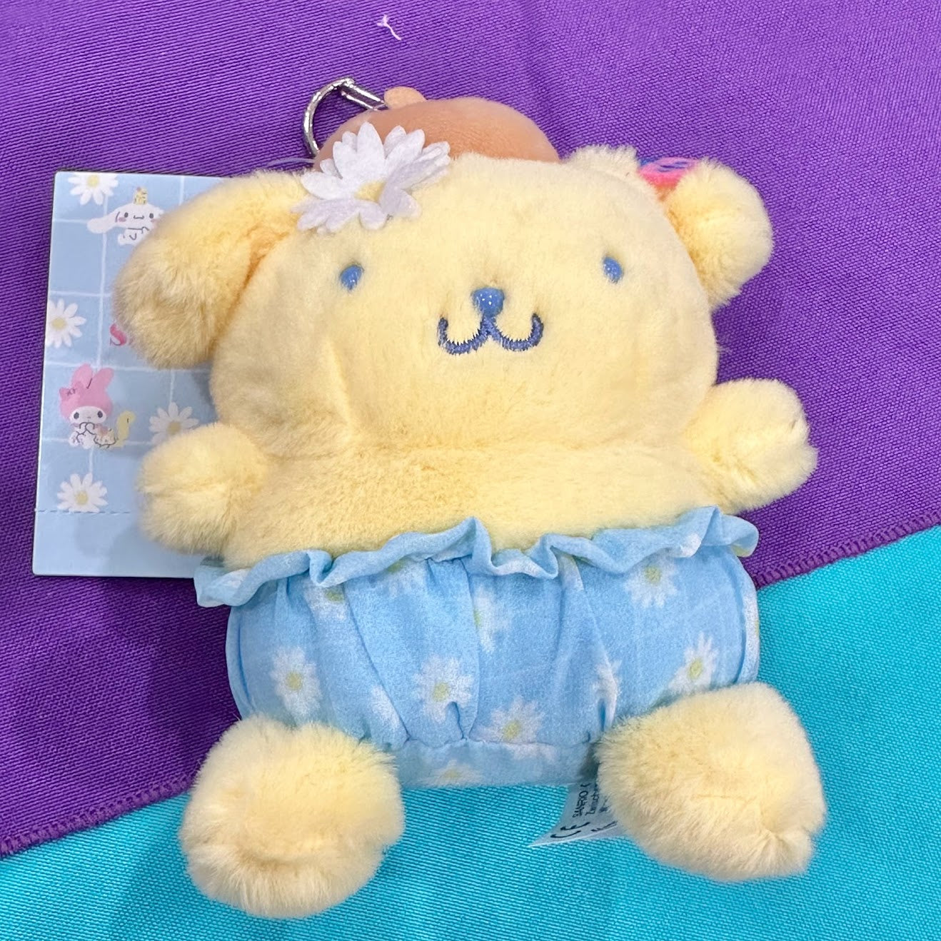 Pompompurin "Daisy" Keychain w/ Mascot