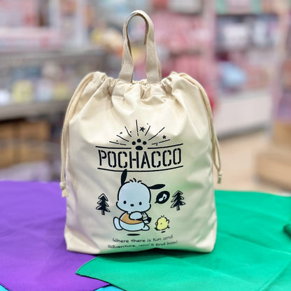 Pochacco Drawstring Tote Bag