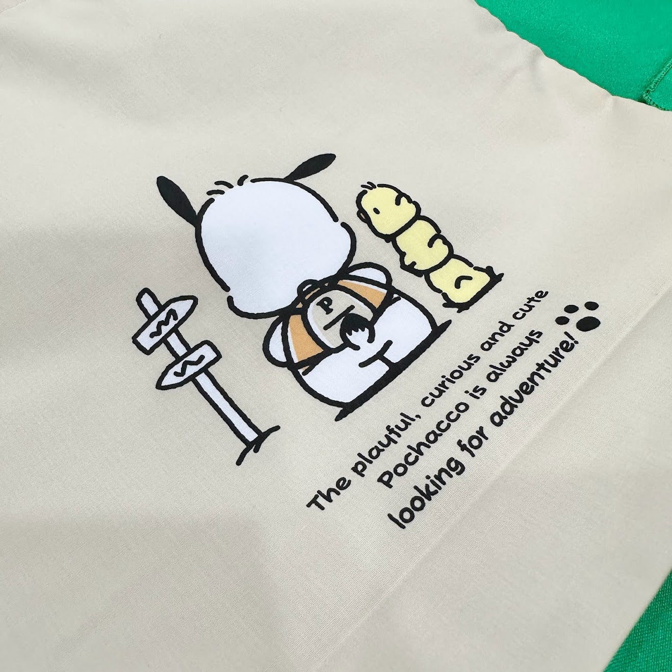 Pochacco Drawstring Tote Bag