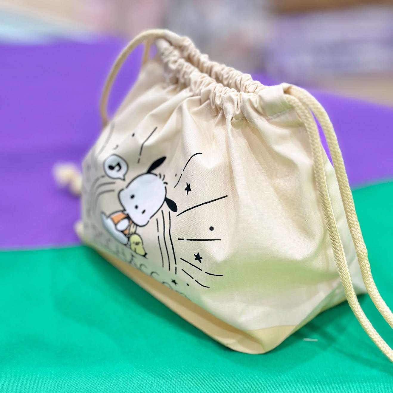 Pochacco Drawstring Bag