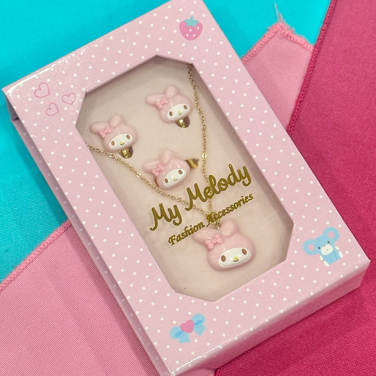 My Melody 3pc Die-Cut Accessory Set