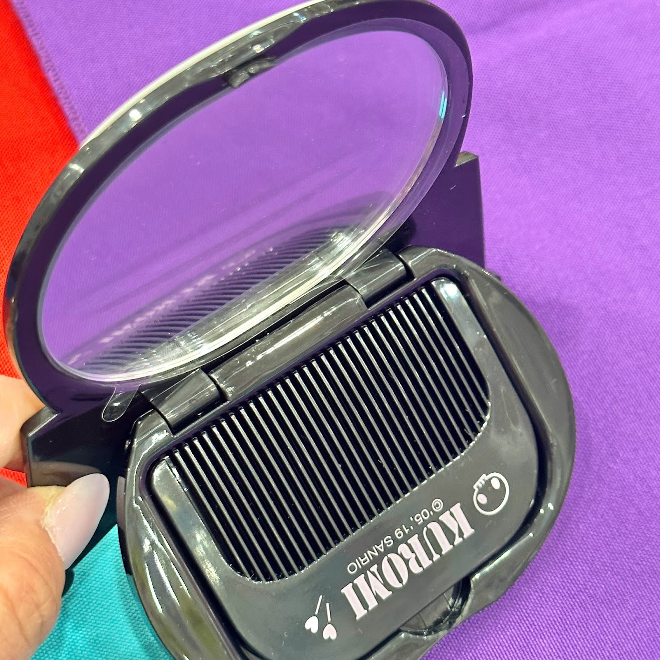 Kuromi Mirror & Comb Set