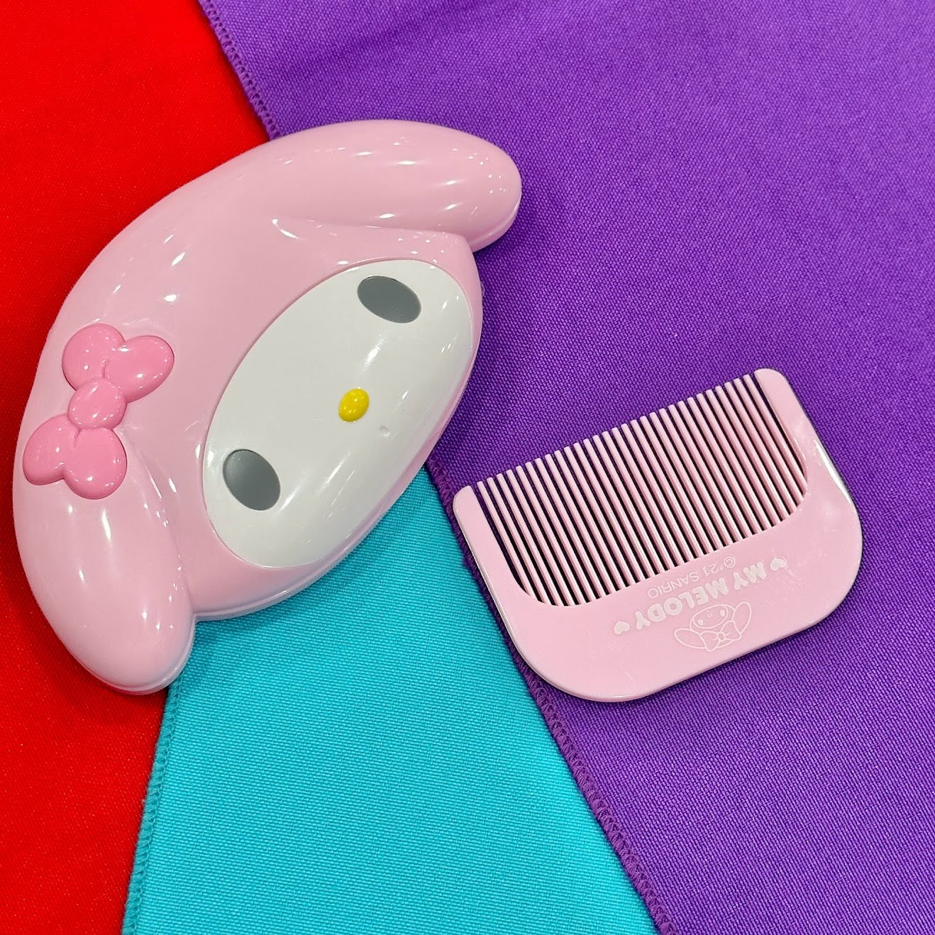 My Melody Mirror & Comb Set