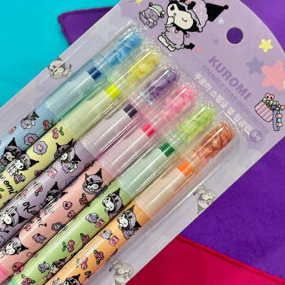 Kuromi 6 Color Highlighter