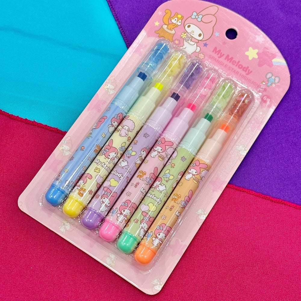 My Melody 6 Color Highlighter