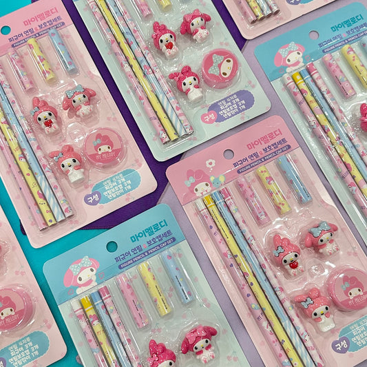 My Melody Pencil & Cap Cover Set
