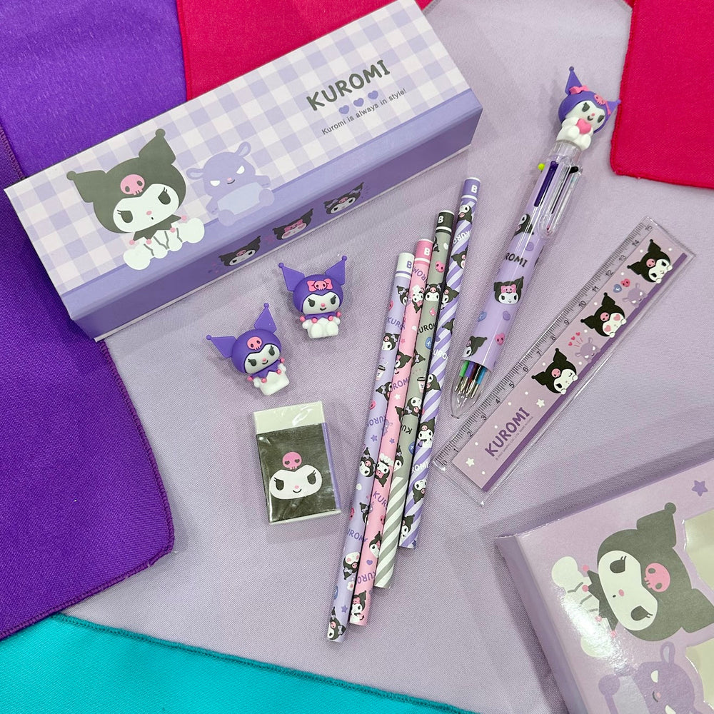 Kuromi Stationery Set