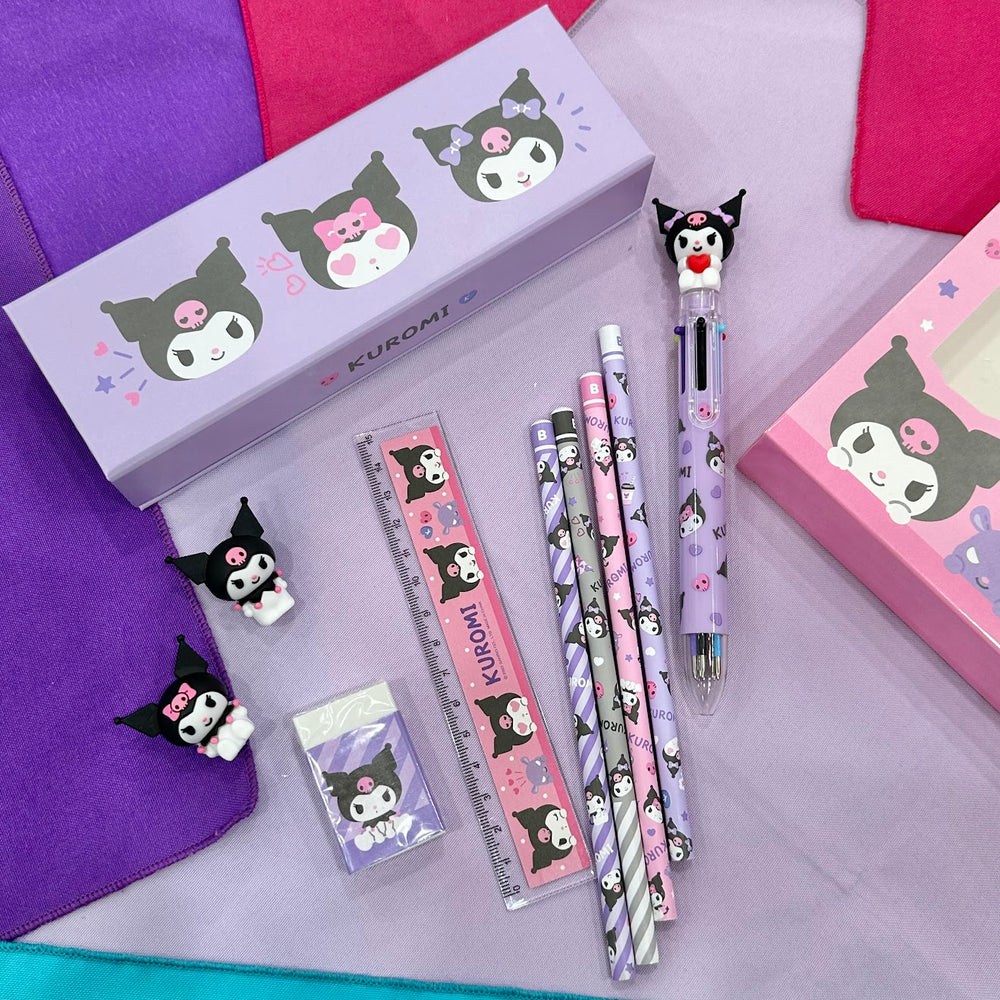 Kuromi Stationery Set