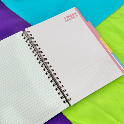 Cinnamoroll Left Bounded 4 Index Notebook