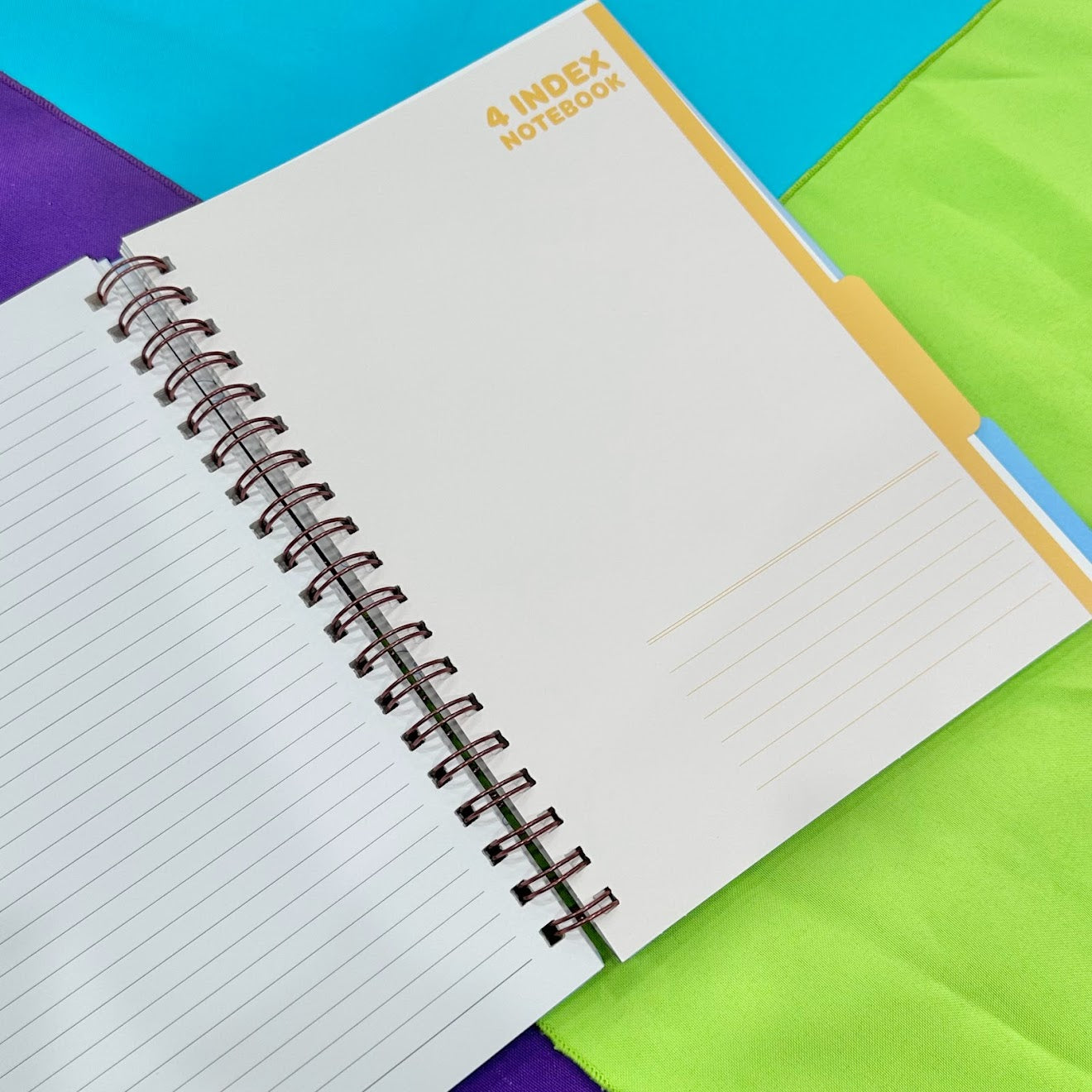 Cinnamoroll Left Bounded 4 Index Notebook