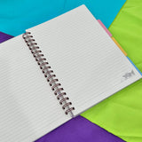 Kuromi Left Bounded 4 Index Notebook (Purple)