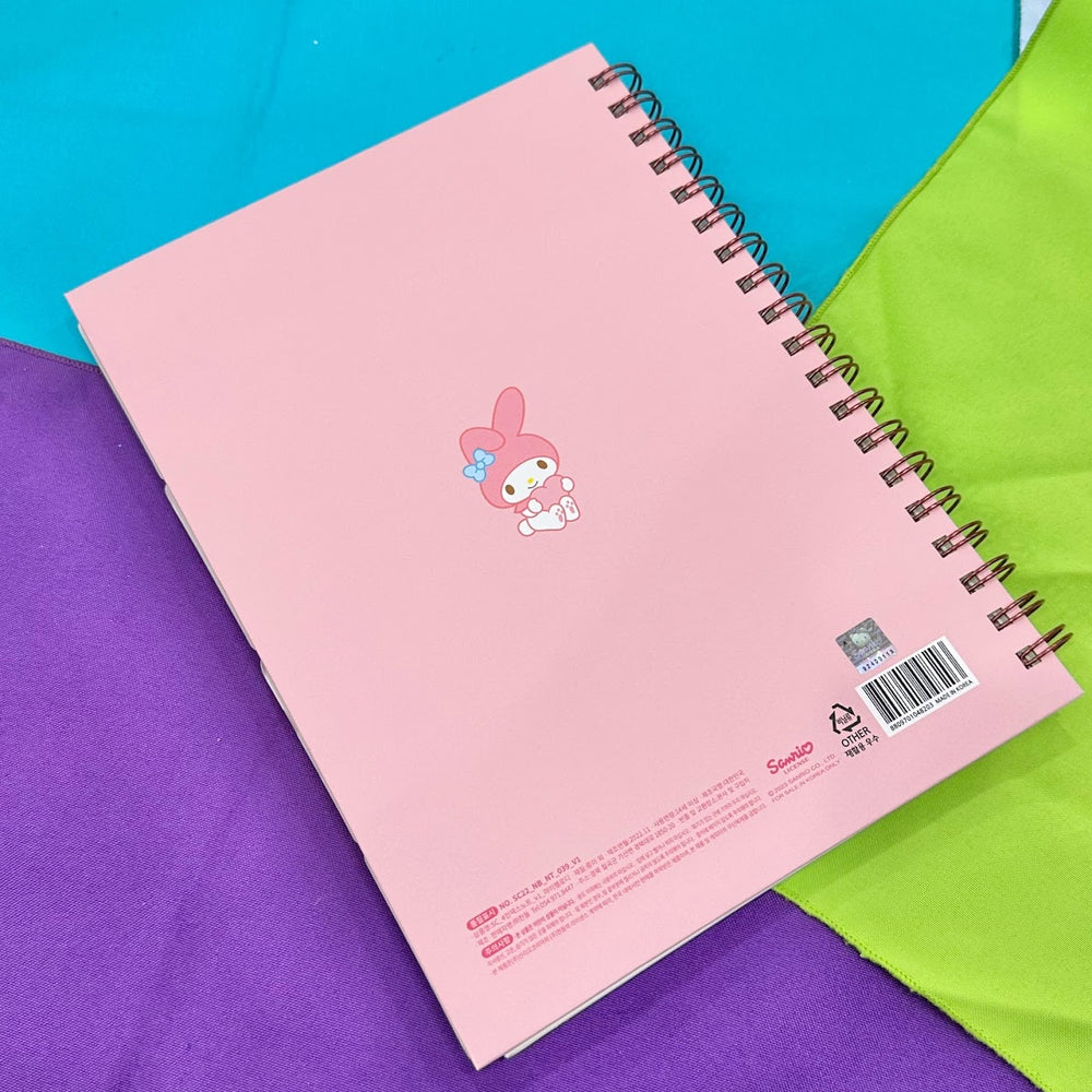 My Melody Left Bounded 4 Index Notebook