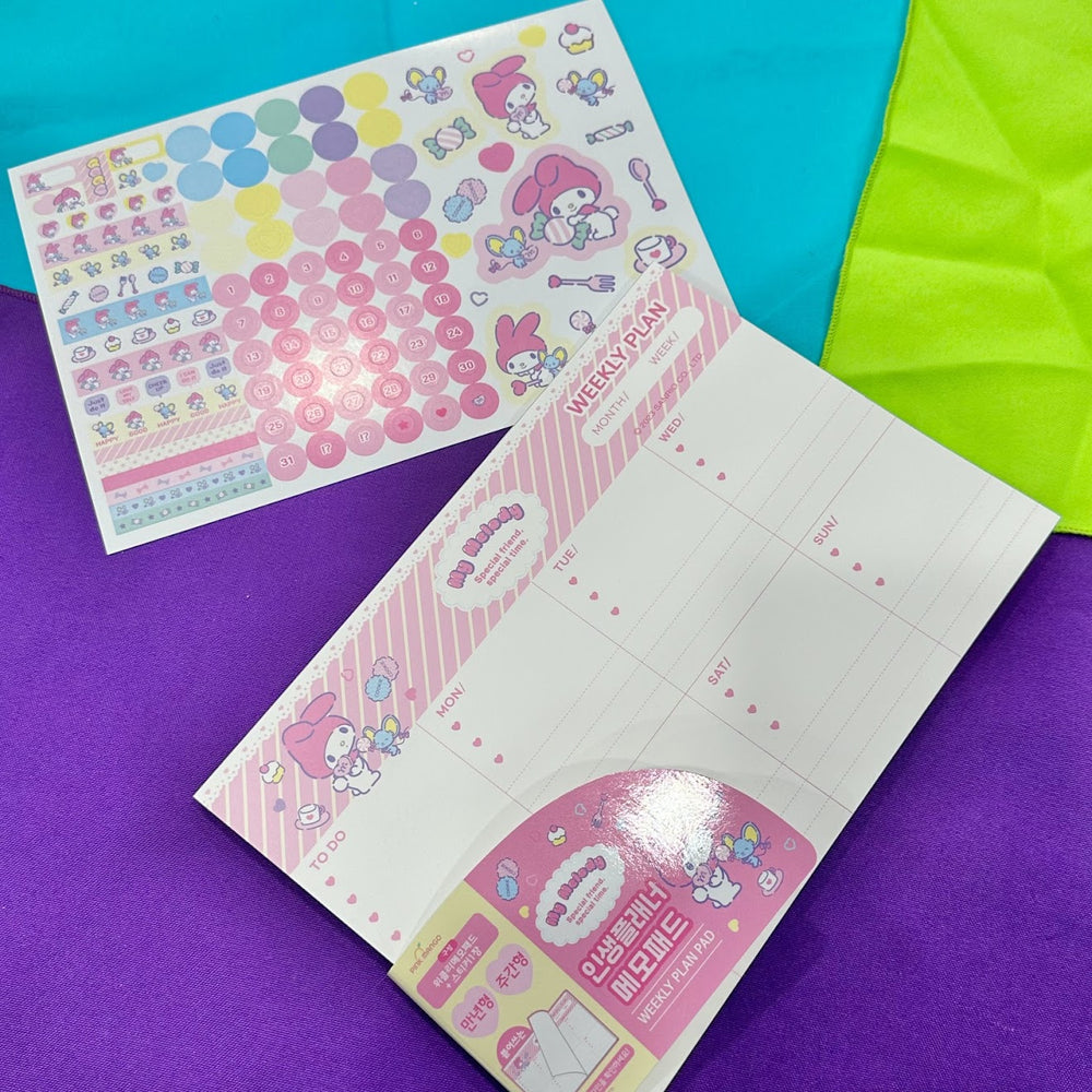 My Melody Planner Memo Pad