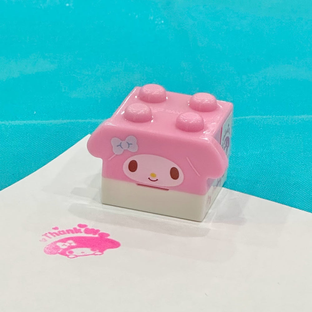 My Melody Block Figure Stamp (Thank You)