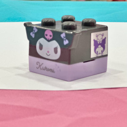 Kuromi Block Figure Stamp