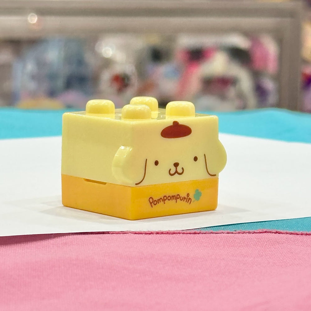 Pompompurin Block Figure Stamp (Good Luck)