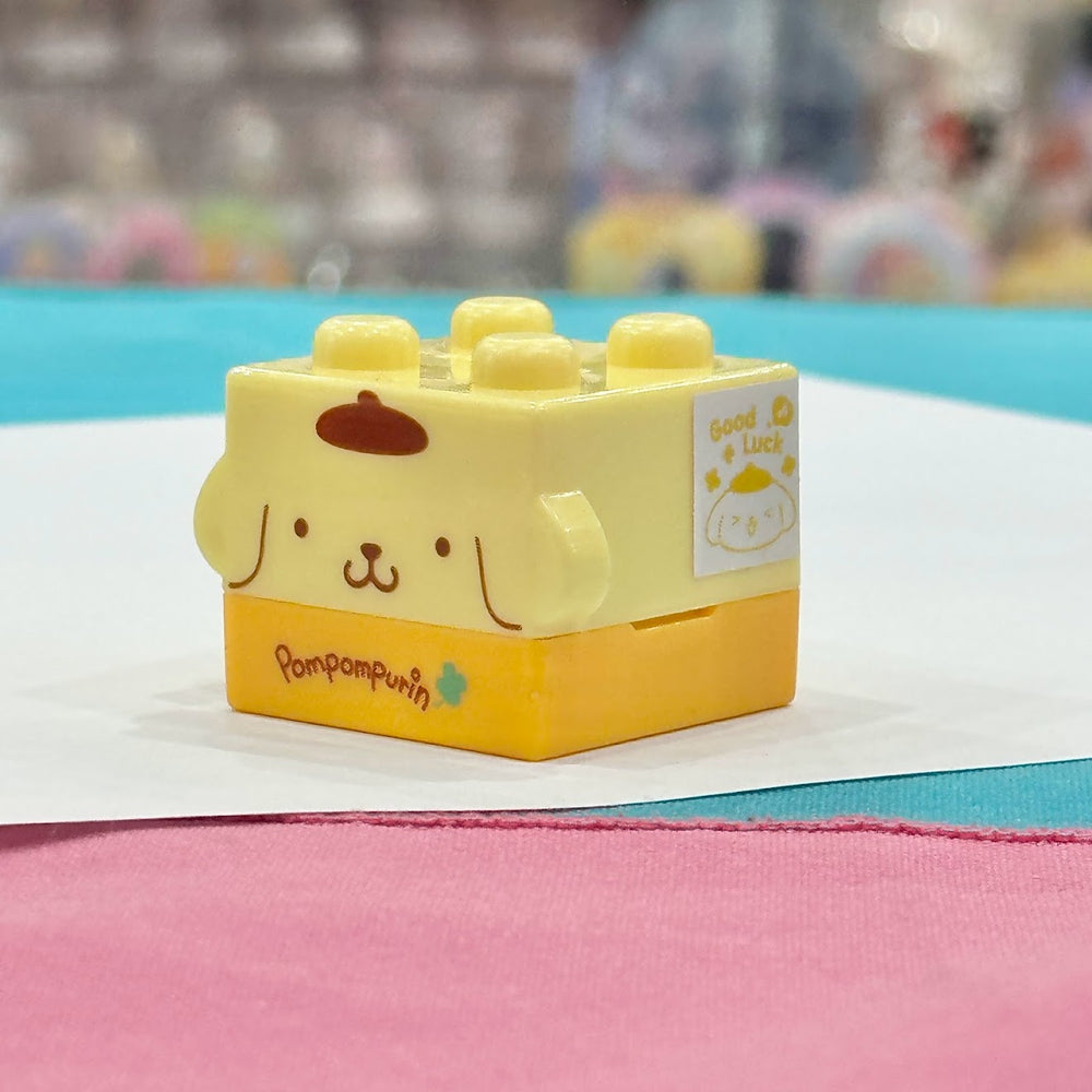 Pompompurin Block Figure Stamp (Good Luck)