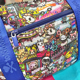 tokidoki x Hello Kitty "Midnight Metropolis" 2-Way Shoulder Tote Bag