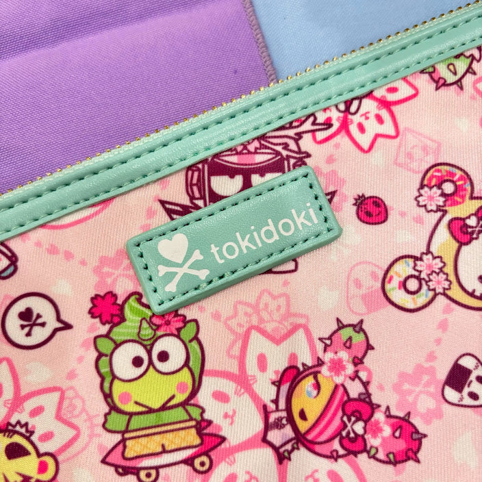 tokidoki x Hello Kitty & Friends "Sakura Festival" Zip Pouch Wristlet