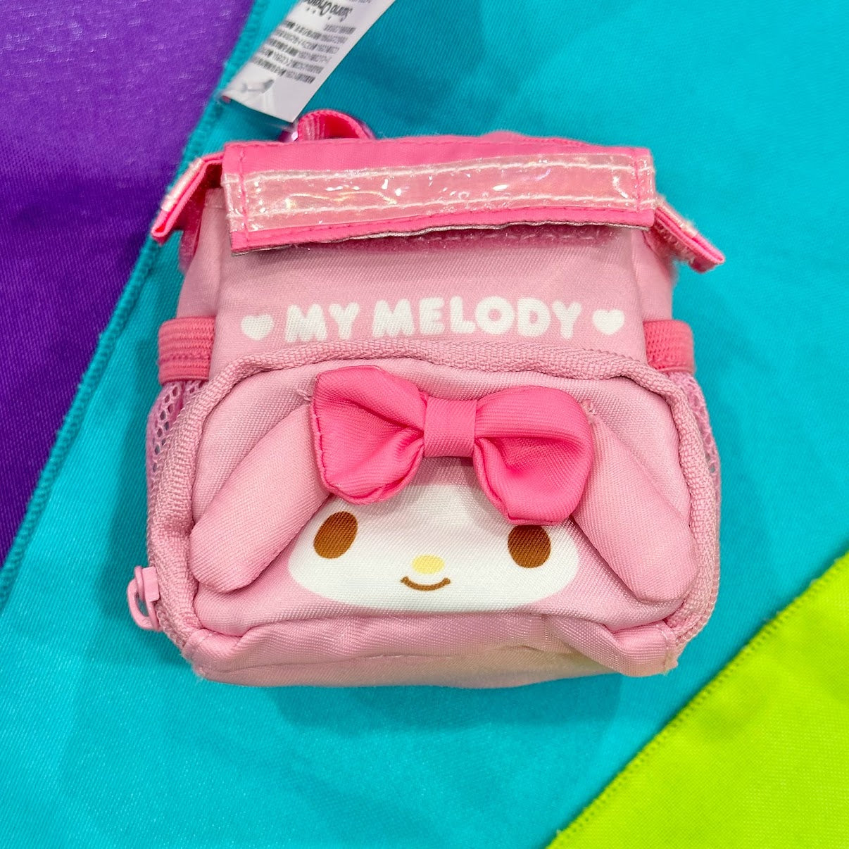 My Melody "DLVRY" Keychain w/ Mascot