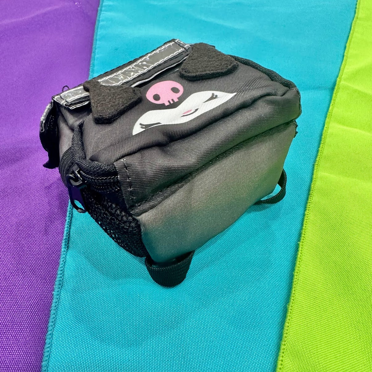 Kuromi "DLVRY" Keychain w/ Mascot