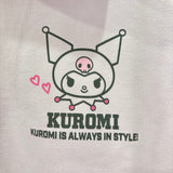 Kuromi Half Zip Up Sweatshirt