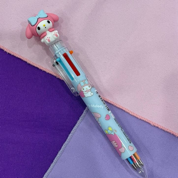 My Melody 6-Color Ballpoint Pen