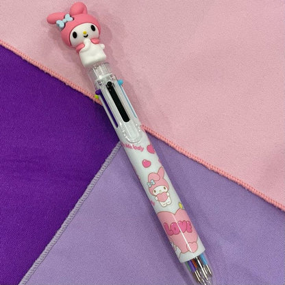 My Melody 6-Color Ballpoint Pen
