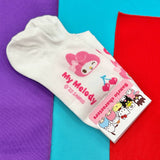 My Melody "Face" Non Slip Ankle Socks