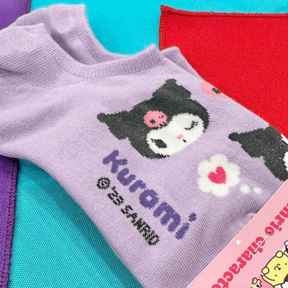 Kuromi "Face" Non Slip Ankle Socks