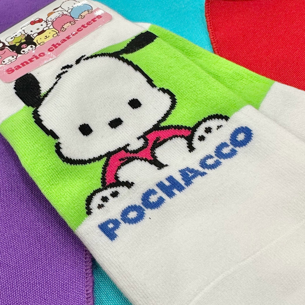 Pochacco "Color Block" Mascot Socks