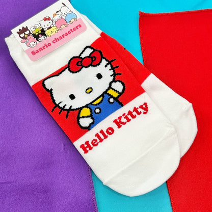 Hello Kitty "Color Block" Mascot Socks
