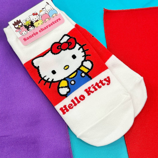 Hello Kitty "Color Block" Mascot Socks