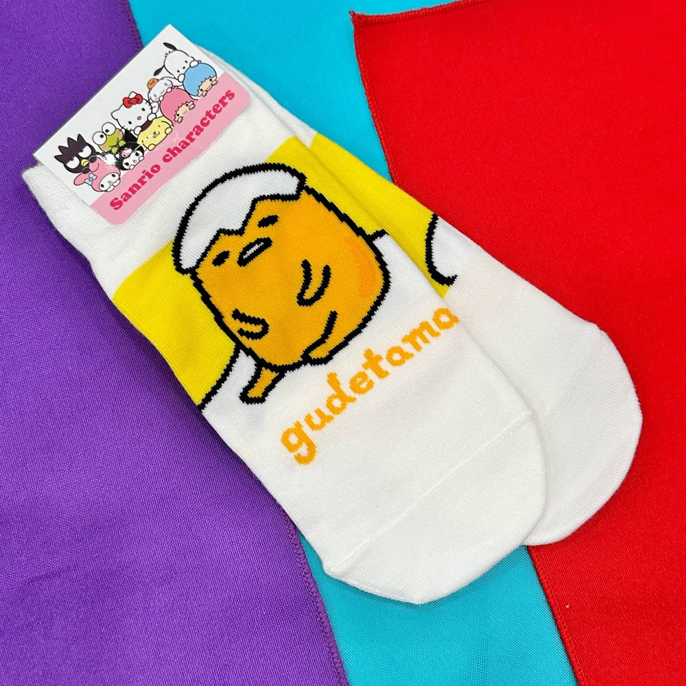 Gudetama "Color Block" Mascot Socks