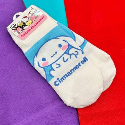 Cinnamoroll "Color Block" Mascot Socks