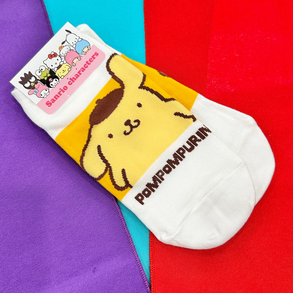 Pompompurin "Color Block" Mascot Socks