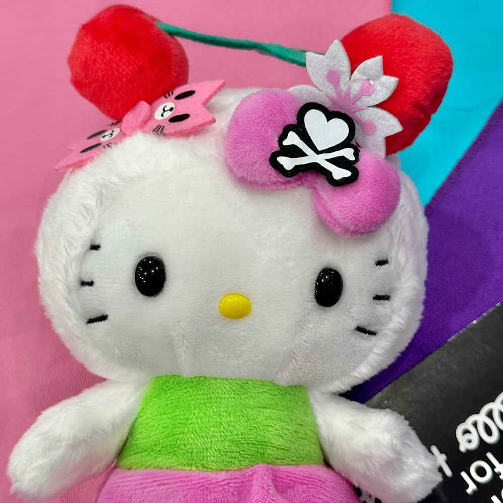 tokidoki x Hello Kitty "Midnight Metropolis" Cherry Mascot Plush