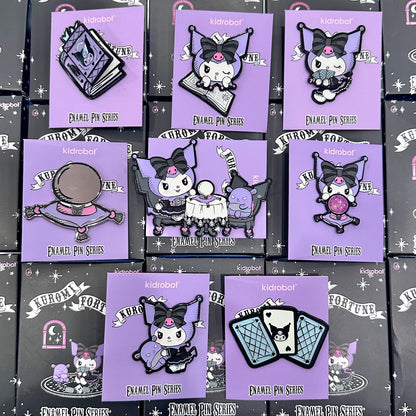 kidrobot x Kuromi "Fortune" Enamel Pins